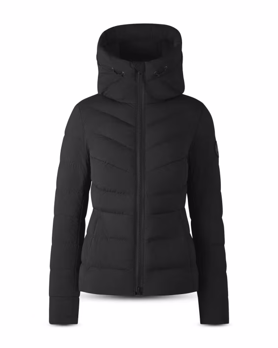 Canada Goose Kadın Clair Kapşonlu Kısa Şişme Mont