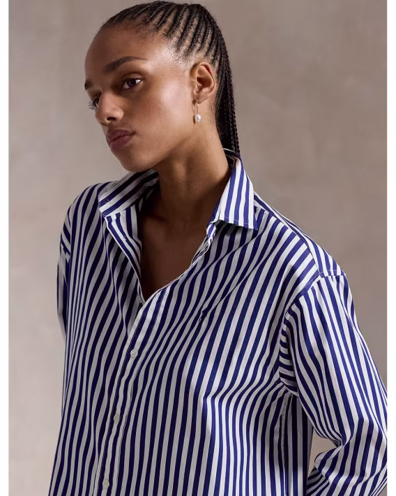 Ralph Lauren Kadın Çizgili Gömlek