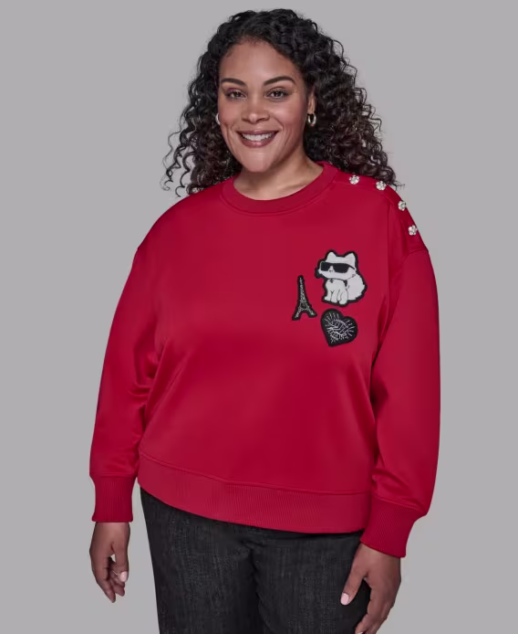 karl-lagerfeld-paris-buyuk-beden-yamali-sweatshirt-v-1028324