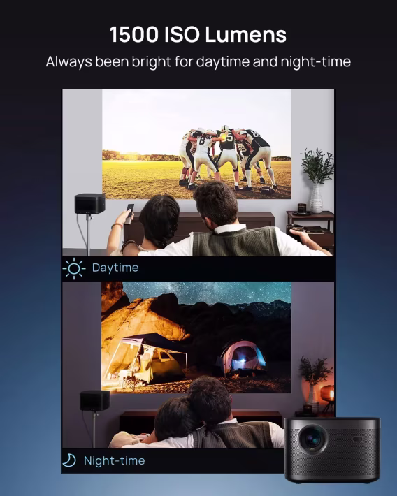 XGIMI Horizon Pro 4K Projektör, 1500 ISO Lümen