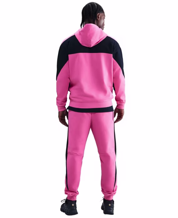 Nike Erkek Air Fleece Geniş Kesim Logo Baskılı Kapüşonlu Sweatshirt