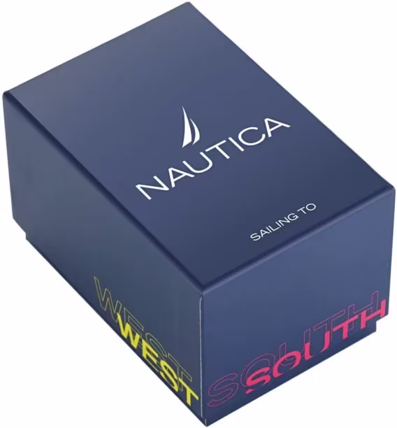 Nautica Erkek NAPNOS303 One Mavi Silikon Kayışlı Saat