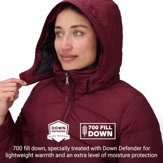 MARMOT Kadın Montreal Orta Diz Boyu Şişme Mont