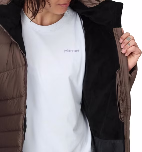 MARMOT Kadın Montreal Orta Diz Boyu Şişme Mont