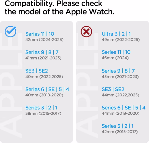 Spigen Modern Fit 316L Apple Watch Kordon