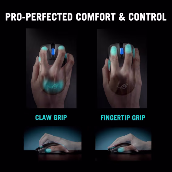 Asus Rog Harpe Ace Aim Lab Edition Kablosuz Gaming Mouse