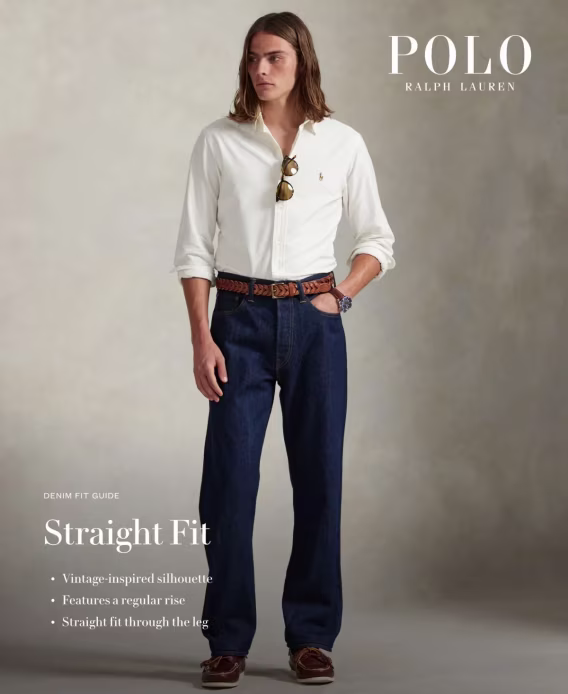 Polo Ralph Lauren Erkek Hampton Düz Streç Kot Pantolon