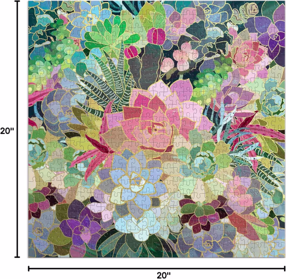 Galison Saksı Çiçeği Puzzle