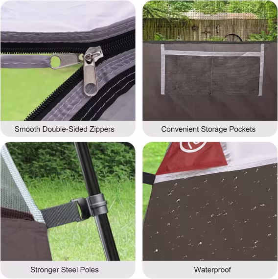 CAMPROS CP 4/8 Kişilik Su Geçirmez Kamp Çadırları