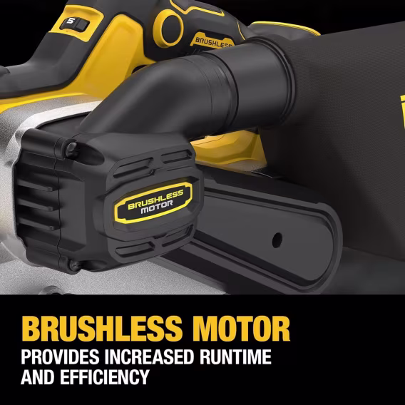 DEWALT 20V MAX* Bant Zımpara Makinesi, Akülü, Fırçasız, (DCW220B)