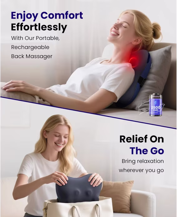 BOB VE BRAD Isı İle Sırt Masaj Aleti