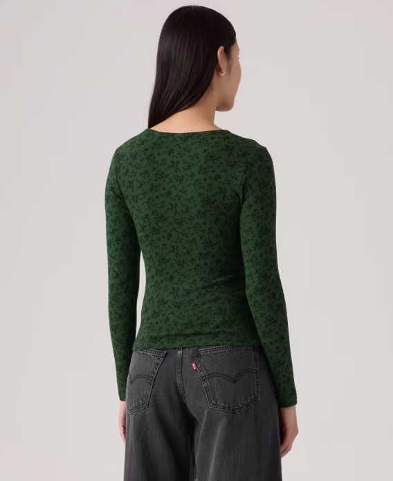 Levi's Kadın Hayes Clara Şerit Uzun Kollu Üst