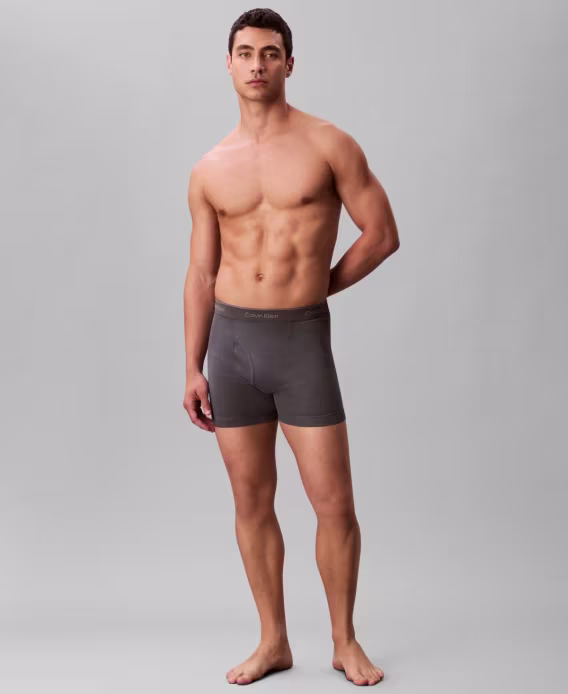 Calvin Klein Erkek 5'li Paket Pamuklu Klasik Boxer 