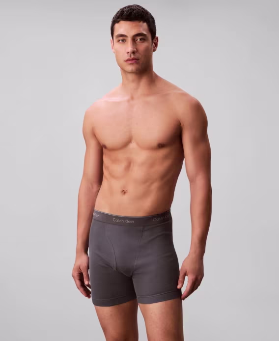 Calvin Klein Erkek 5'li Paket Pamuklu Klasik Boxer 