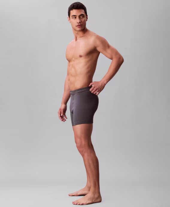 Calvin Klein Erkek 5'li Paket Pamuklu Klasik Boxer 