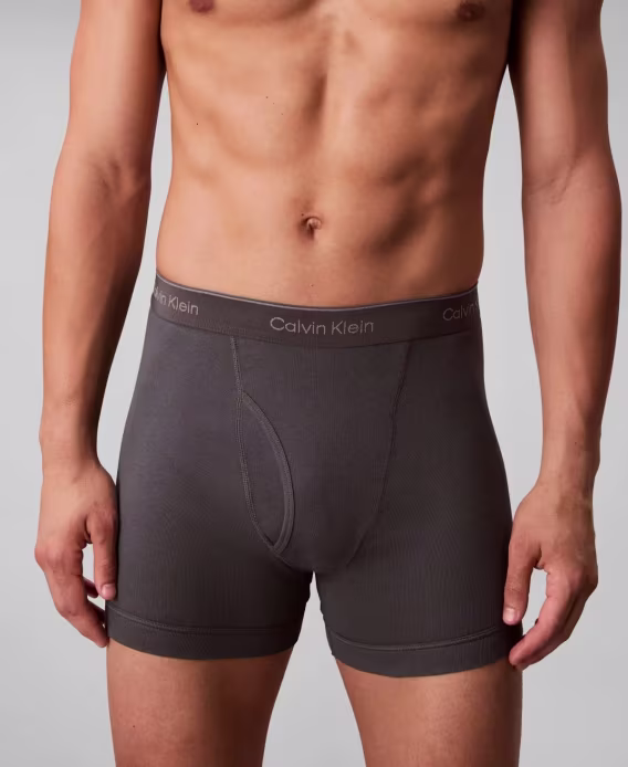 Calvin Klein Erkek 5'li Paket Pamuklu Klasik Boxer 