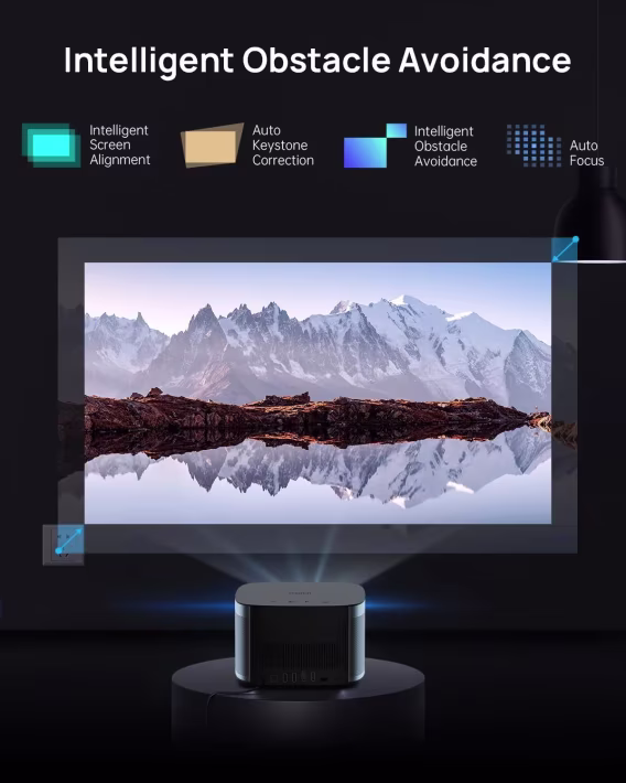 XGIMI Taşınabilir 1080P Çözünürlüklü Dış Mekan Projektörü