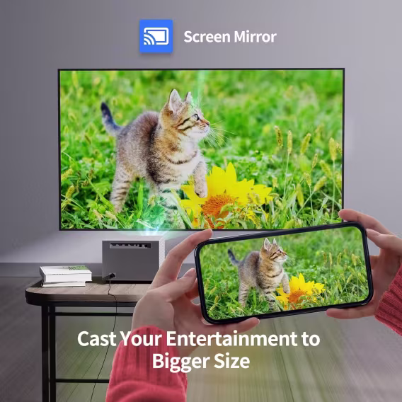WEMAX 1600ANSI Lümen DLP 4K Home Theater Projektör