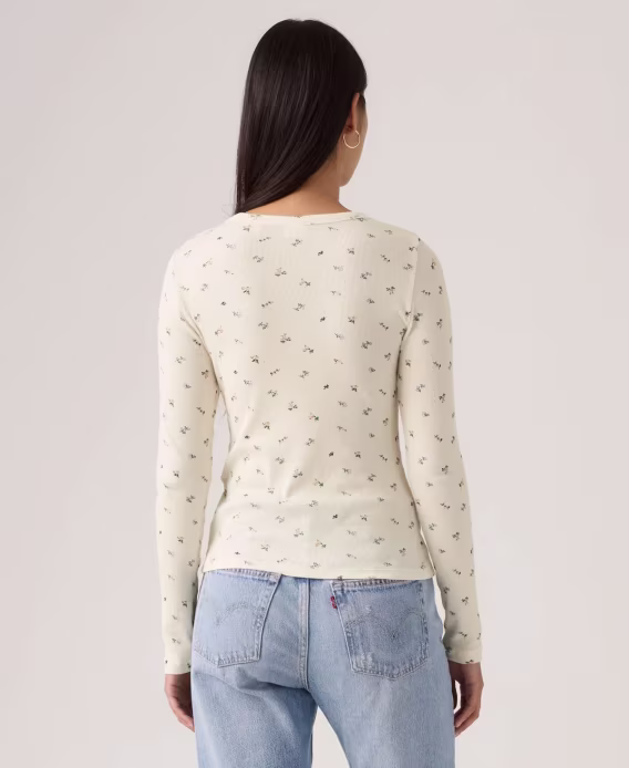 Levi's Kadın Hayes Clara Şerit Uzun Kollu Üst