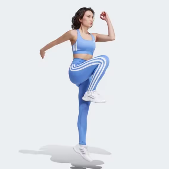 Adidas Kadın Optime Essentials 3 Şeritli 7/8 Tayt