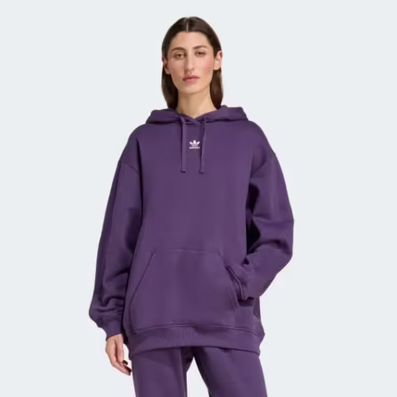 Adidas Kadın Essentials Oversize Fleece Kapüşonlu Sweatshirt