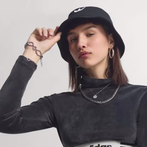 Adidas Kadın Winterized LS Crop Tişört