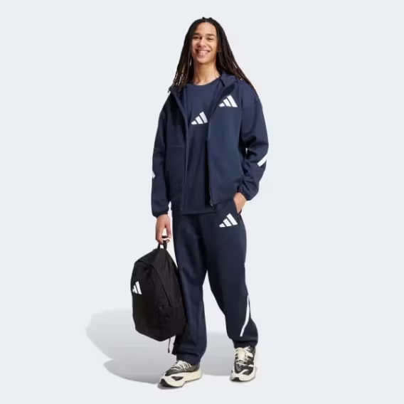 Adidas Erkek Z.N.E. Tam Fermuarlı Kapüşonlu Eşofman Üstü