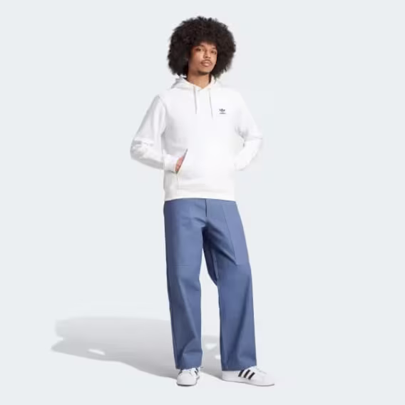 Adidas Erkek Trefoil Essentials Kapüşonlu Sweatshirt