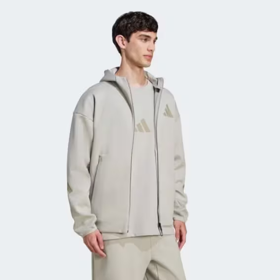 Adidas Erkek Z.N.E. Tam Fermuarlı Kapüşonlu Eşofman Üstü