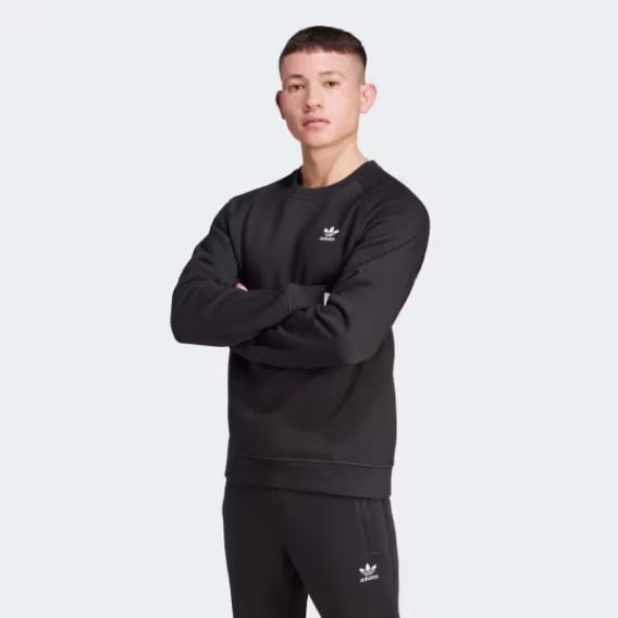 Adidas Erkek Trefoil Essentials Crew Sweatshirt 