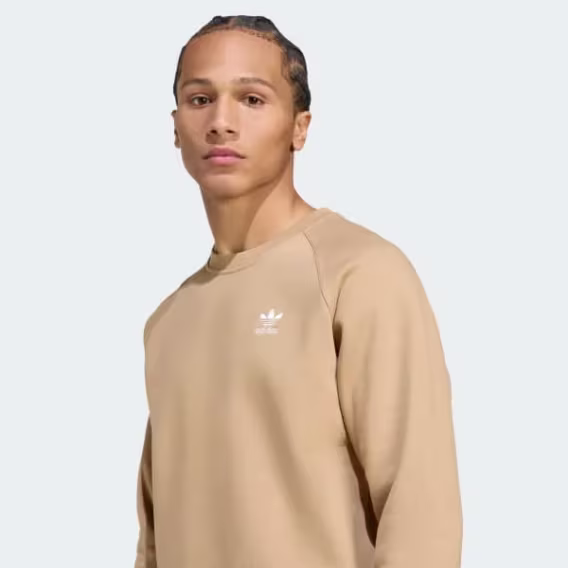Adidas Erkek Trefoil Essentials Crew Sweatshirt 