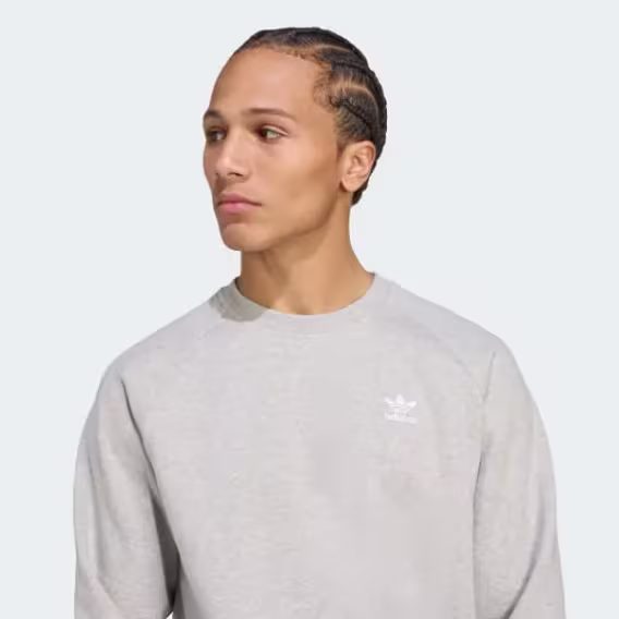 Adidas Erkek Trefoil Essentials Crew Sweatshirt 