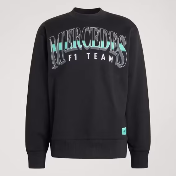 Adidas Erkek Mercedes  AMG Petronas Formula One Team Las Vegas Sweatshirt