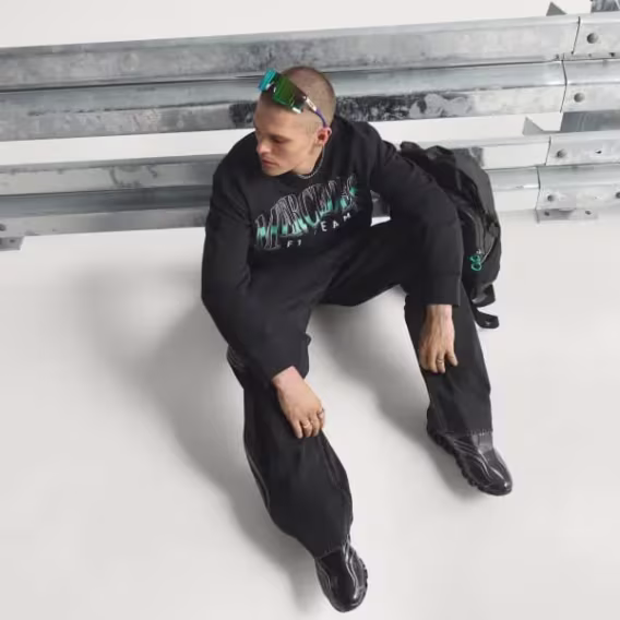 Adidas Erkek Mercedes  AMG Petronas Formula One Team Las Vegas Sweatshirt