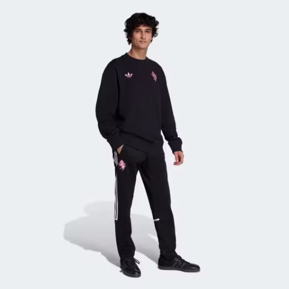 Adidas Erkek JUVE LF Crew Sweatshirt
