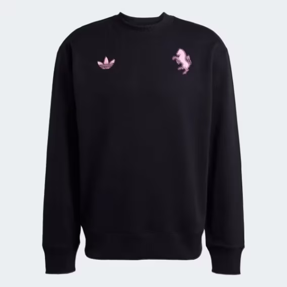 Adidas Erkek JUVE LF Crew Sweatshirt