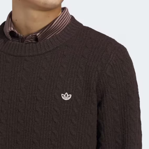 Adidas Originals Erkek Cableknit Kazak 