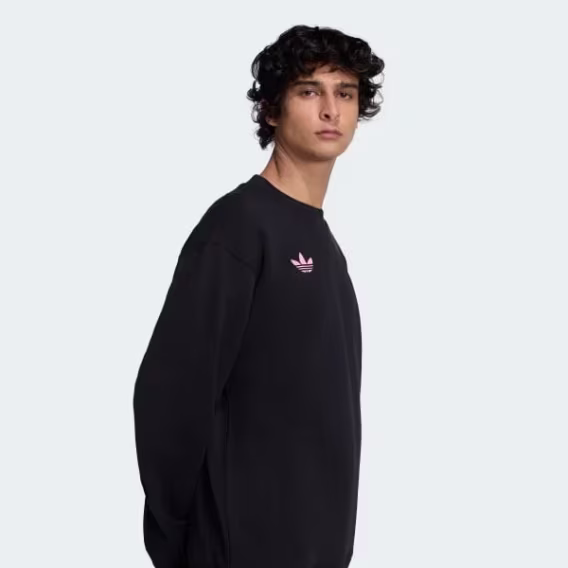Adidas Erkek JUVE LF Crew Sweatshirt