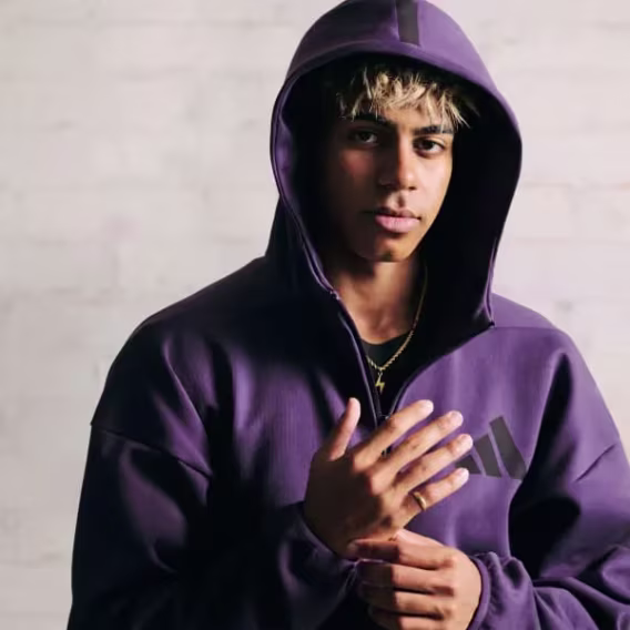 Adidas Erkek Z.N.E. Tam Fermuarlı Kapüşonlu Eşofman Üstü