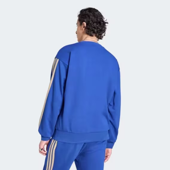 Adidas Erkek Italy DNA Crew Sweatshirt