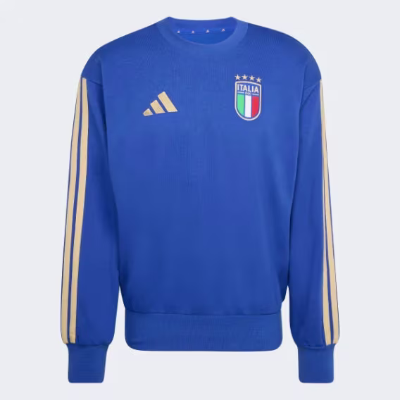 Adidas Erkek Italy DNA Crew Sweatshirt
