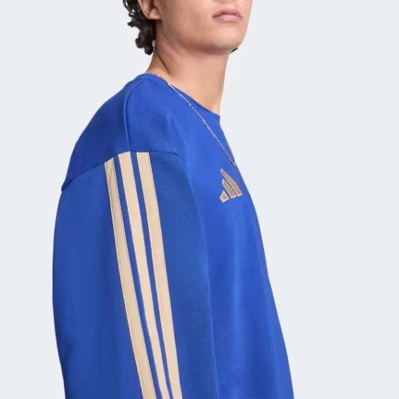 Adidas Erkek Italy DNA Crew Sweatshirt