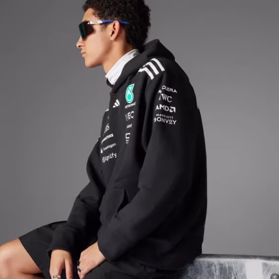 Adidas Erkek Mercedes AMG Petronas Formula 1 Takımı Kapüşonlu 