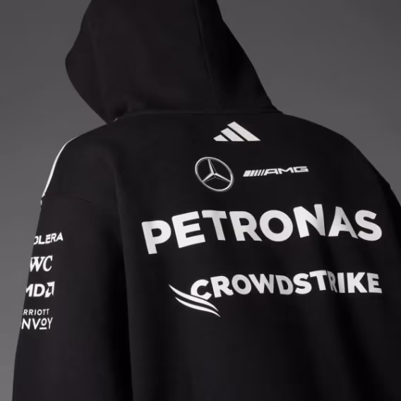 Adidas Erkek Mercedes AMG Petronas Formula 1 Takımı Kapüşonlu 