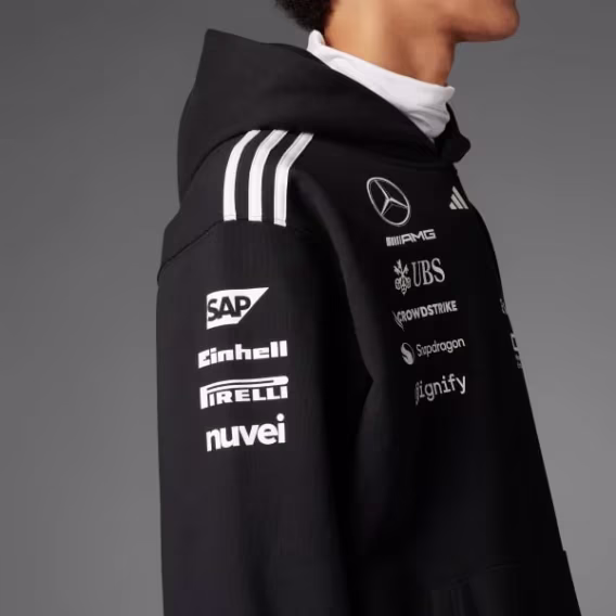 Adidas Erkek Mercedes AMG Petronas Formula 1 Takımı Kapüşonlu 