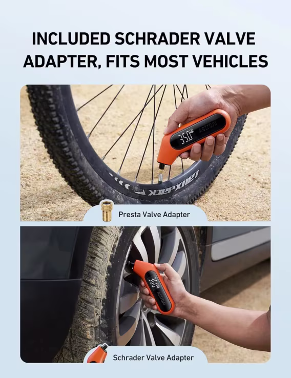 AstroAI 300PSI Dijital Lastik Basıncı Göstergesi