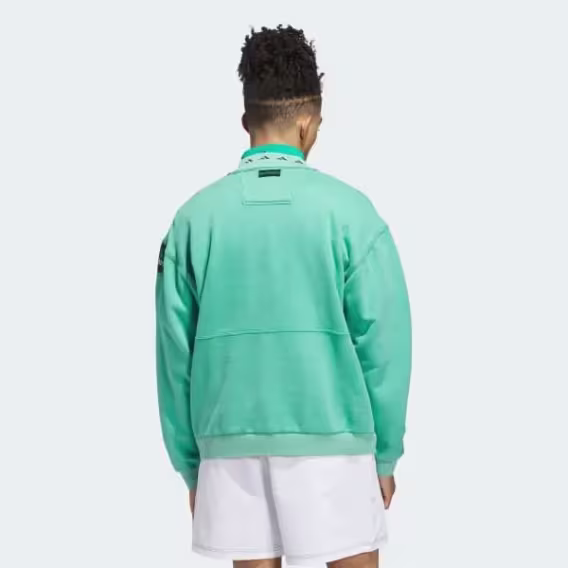 Adidas Erkek Equipment Çeyrek Fermuarlı Sweatshirt
