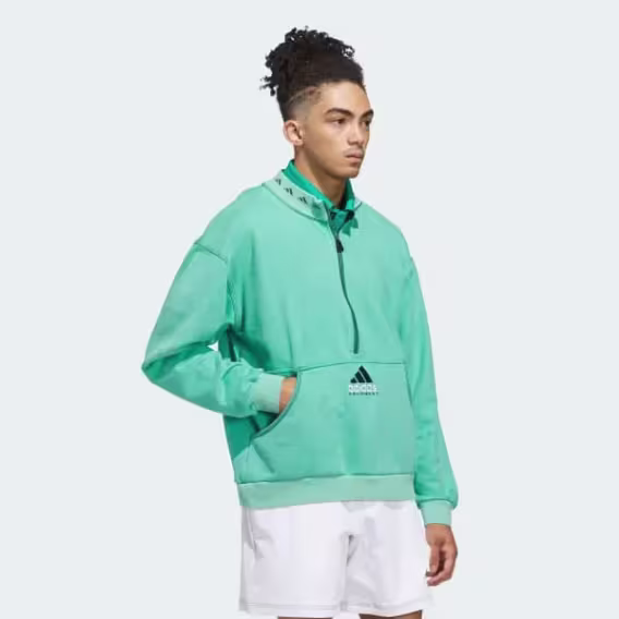 Adidas Erkek Equipment Çeyrek Fermuarlı Sweatshirt