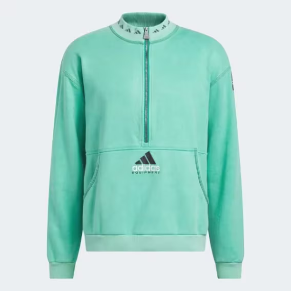 Adidas Erkek Equipment Çeyrek Fermuarlı Sweatshirt