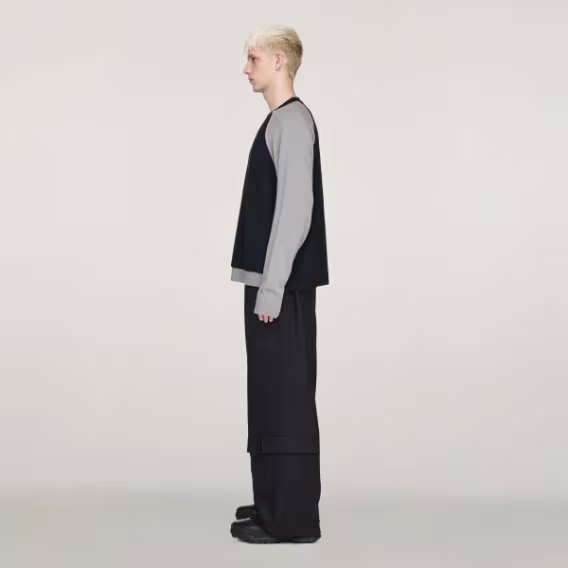 Adidas Unisex Y3 Logo Knit Crew Kazak